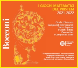 I Giochi Matematici del Pristem 2021